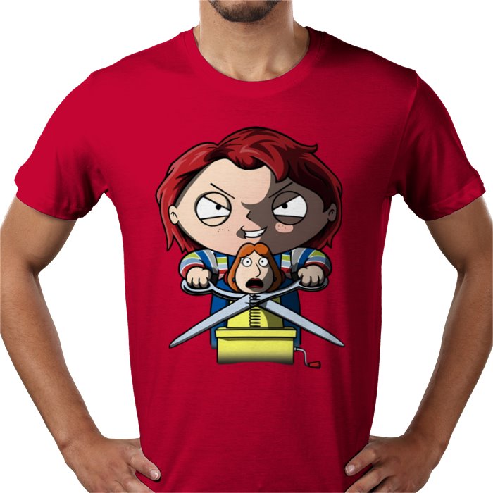 Family Guy x Chucky Parody T-Shirt