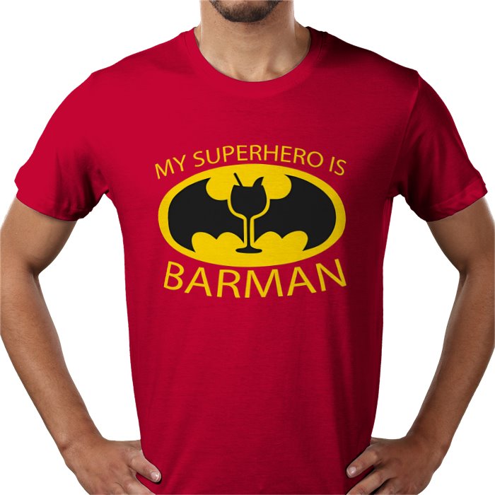 My Superhero Is Barman T-shirt
