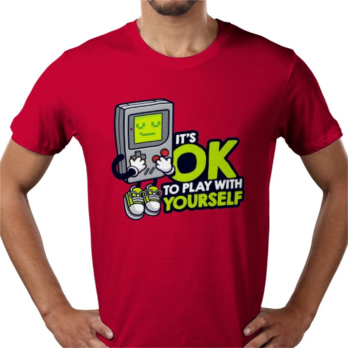 Game Boy — It's OK To Play With Yourself T-Shirt