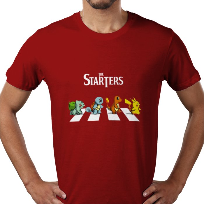 Pokémon & The Beatles - Abby Road Starters T-shirt