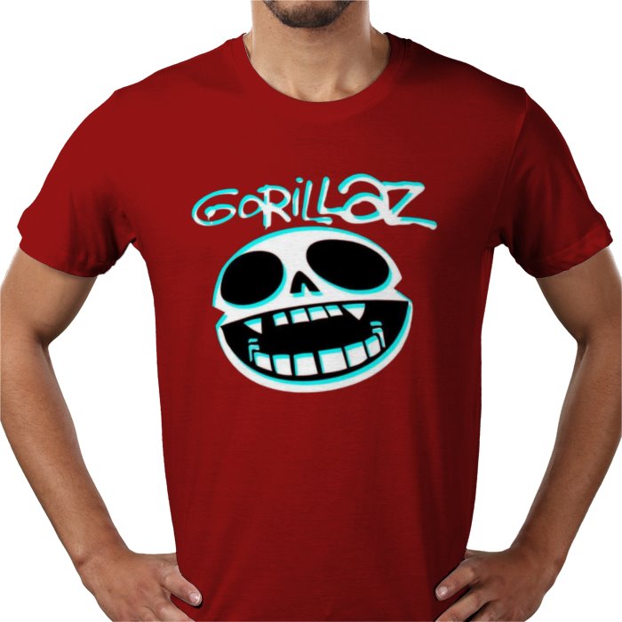 Gorillaz - Skull Cover T-Shirt