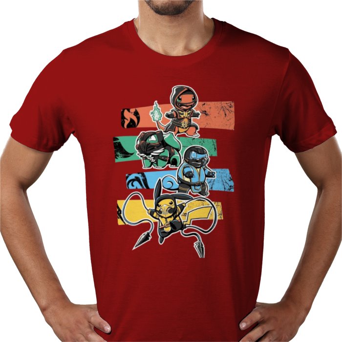 Pokémon & Mortal Kombat - Kombat Starters T-shirt