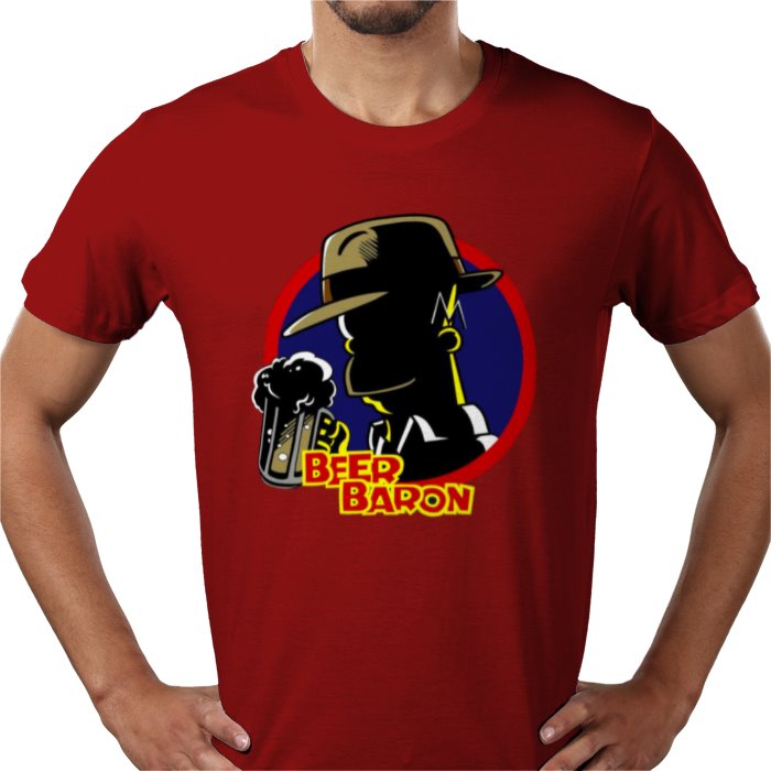 The Simpsons & Dick Tracey - Beer Baron T-shirt