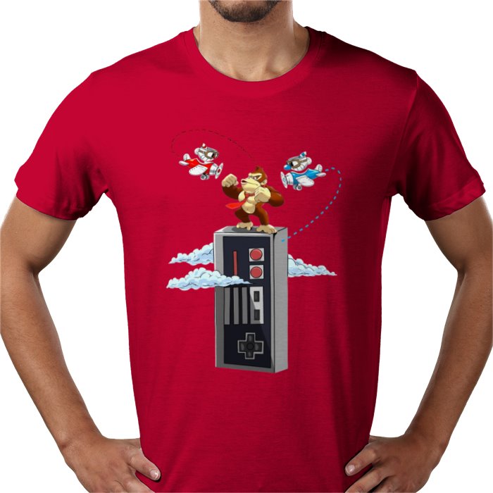 Donkey Kong x Cuphead x King Kong Parody - Kong Of New Donk T-Shirt