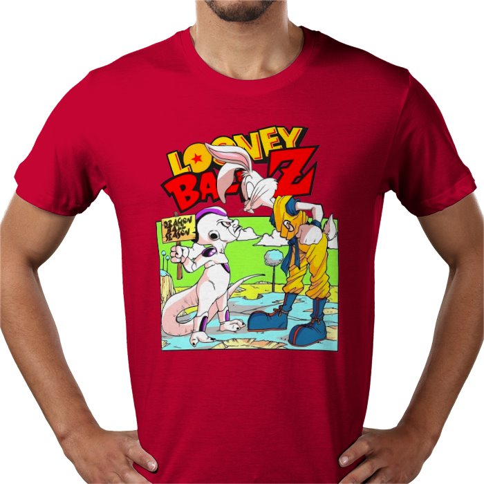 Looney Tunes x Dragon Ball Z Parody T-Shirt
