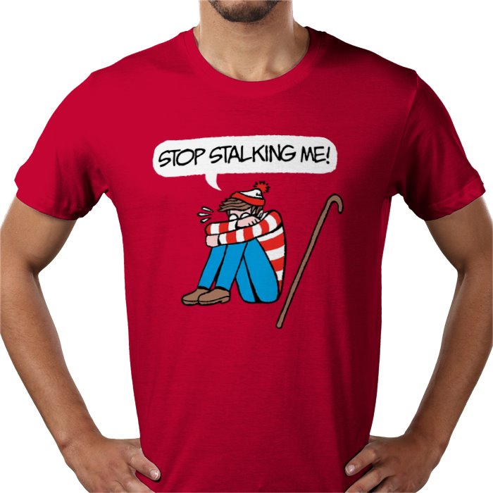 Where's Wally - Stop Stalking Me T-shirt