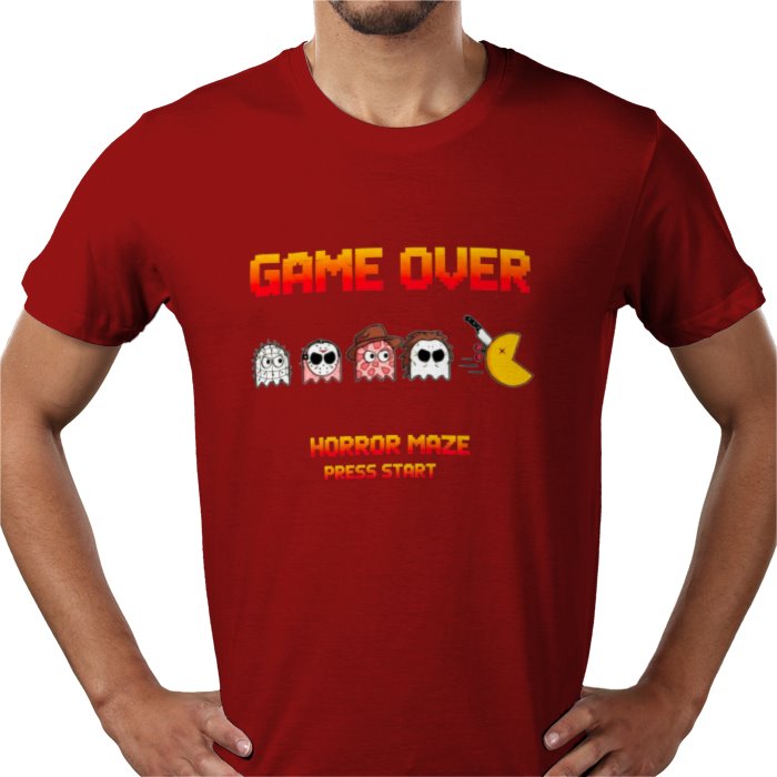 Pacman x Horror Movies - Horror Mashup T-shirt