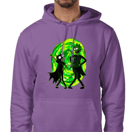 Rick & Morty x Batman - Portal Pose Value Hoodie