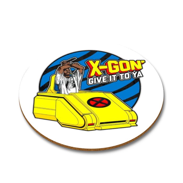 DMX x X-Men The Animated Series - X-Gon Give It To Ya Round Coasters