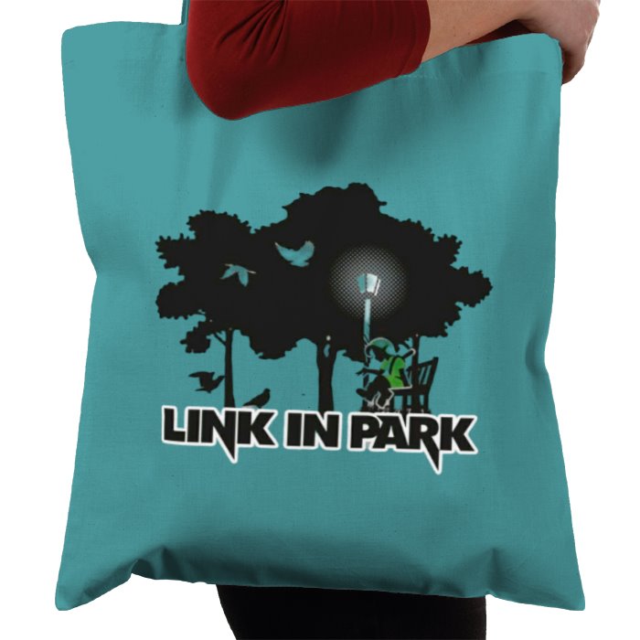 The Legend Of Zelda & Linkin Park - Link In Park Tote Bag