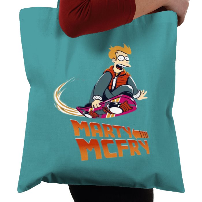 Futurama x Back To The Future - Marty McFry Tote Bag