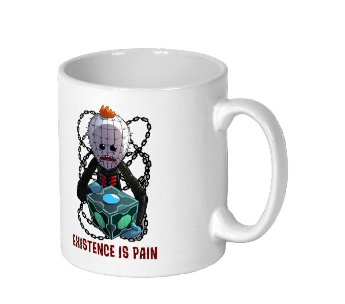 Rick & Morty & Hellraiser - Existence Is Pain Mug