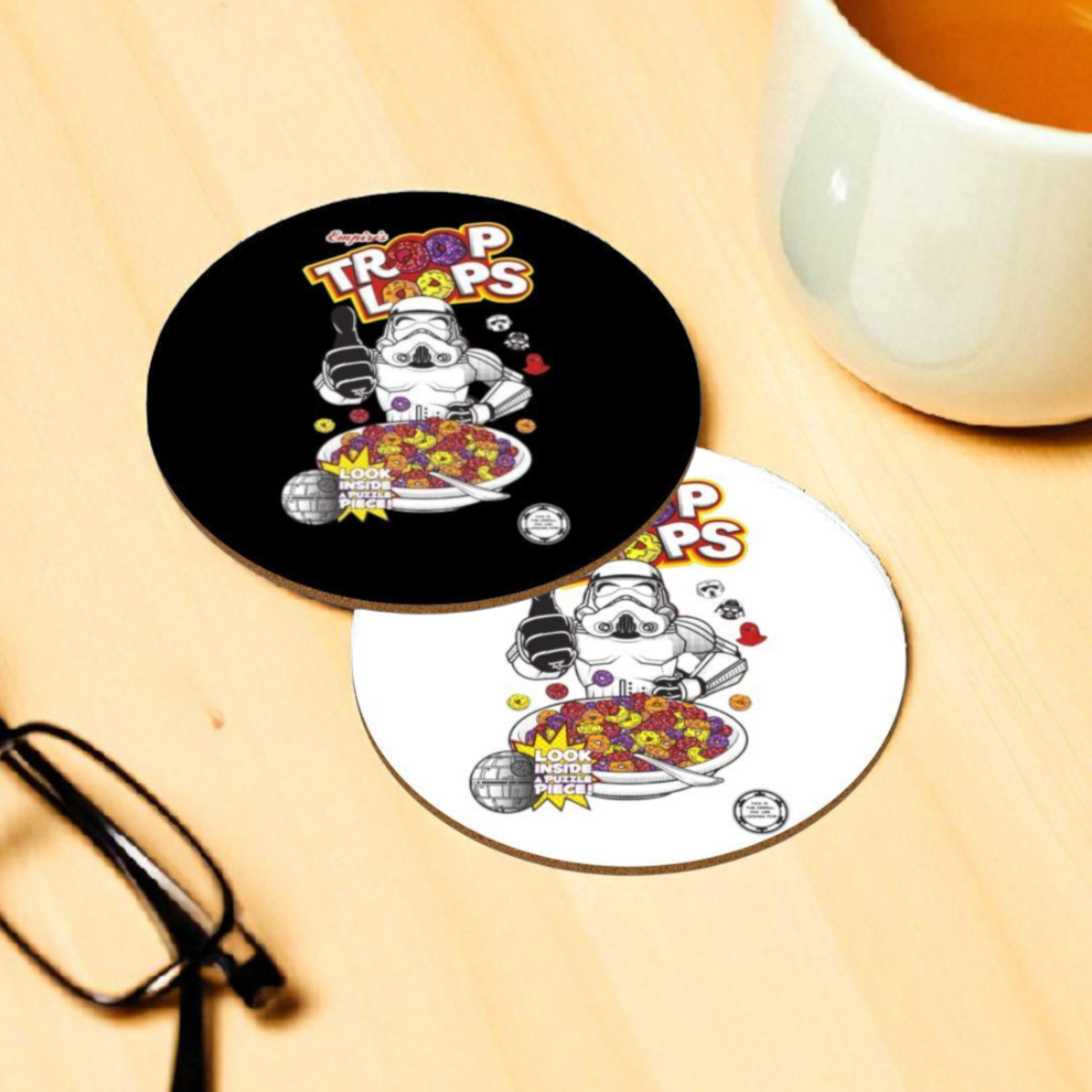 Fruit Loops x Star Wars - Troop Loops Round Coasters