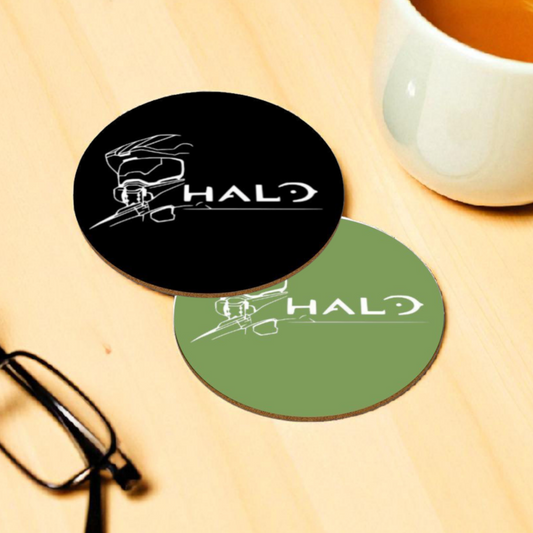 Halo - Theme Round Coasters