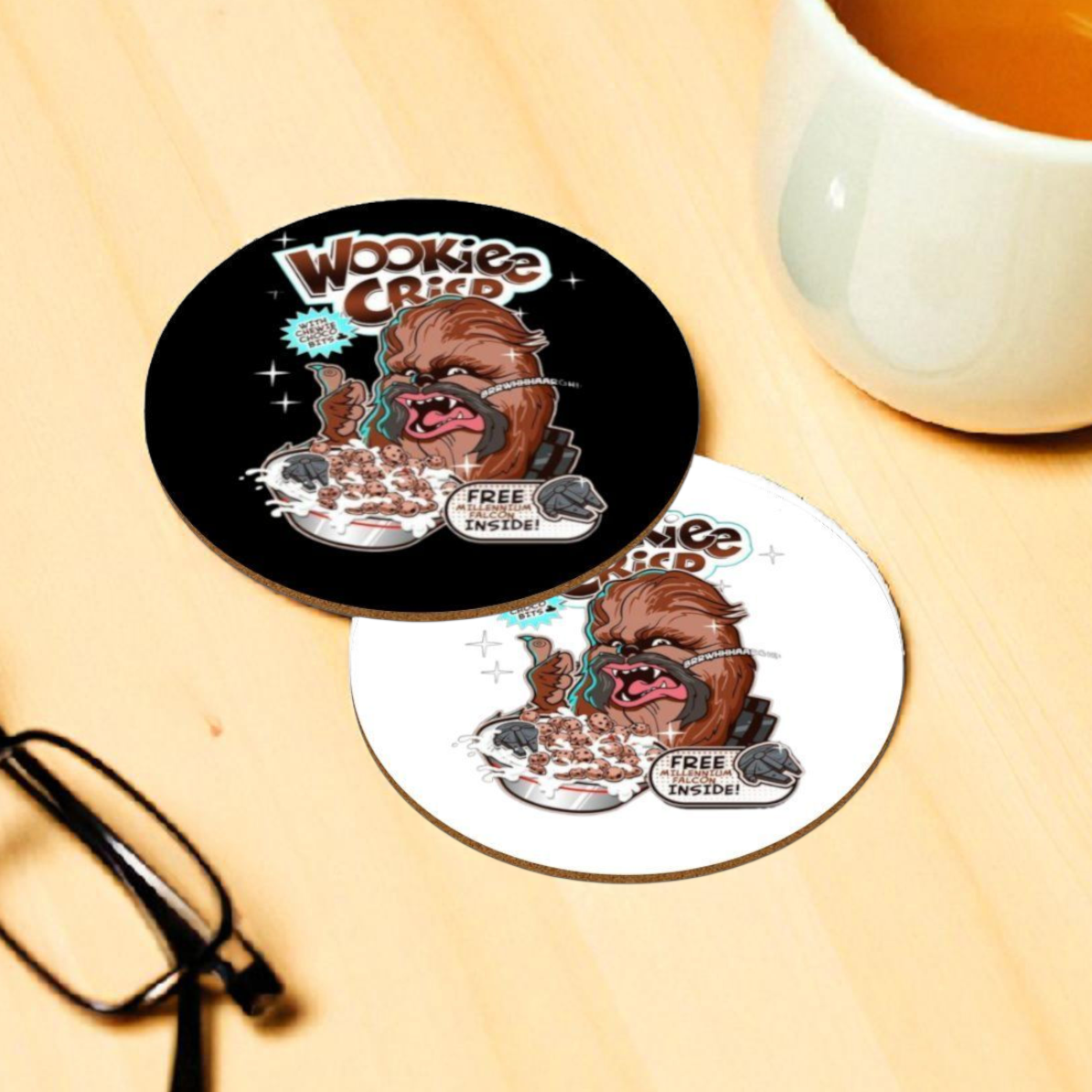 Cookie Crisp x Star Wars - Wookie Crisp Round Coasters