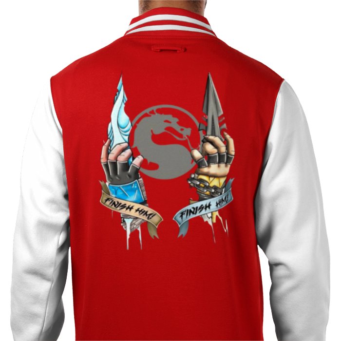 Mortal Kombat - Kombat Hands Varsity Jacket