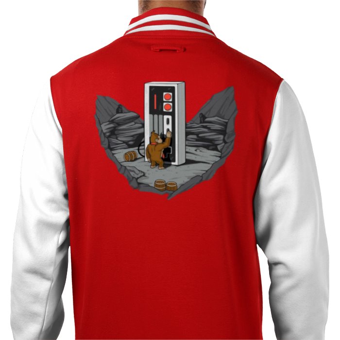 Nintendo & Donkey Kong - Stonehenge Pad Varsity Jacket