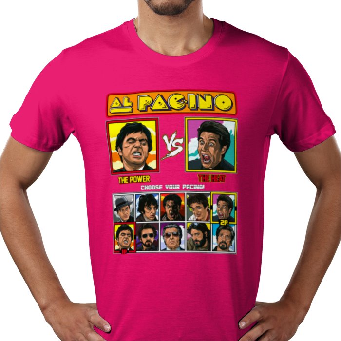 Al Pacino - Scarface VS Heat T-shirt