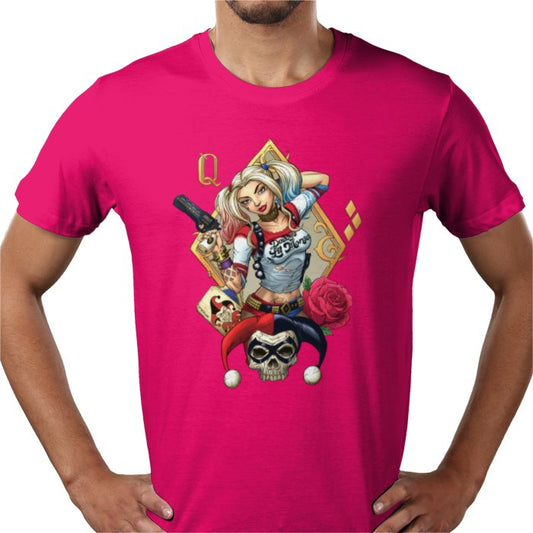 Batman The Animated Series - Harley Quin Card T-shirt