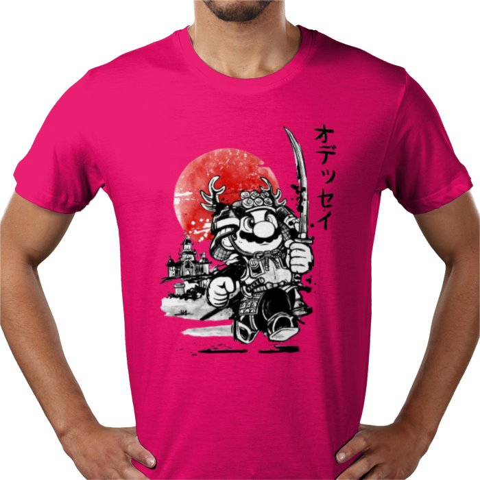 Super Mario Bro's - Samurai Mario T-shirt