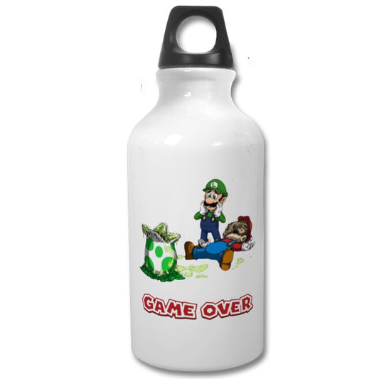 Super Mario Bro's x Aliens - Game Over Xeno Egg Water Bottle