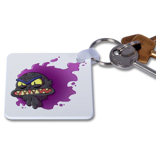 Rick & Morty x Pokémon - Ghastly Keyring