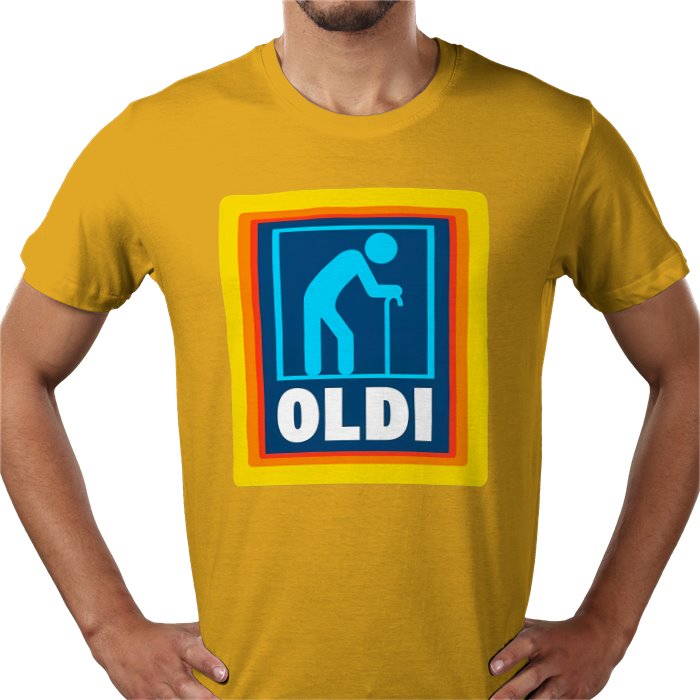 ALDI Parody OLDI T-shirt