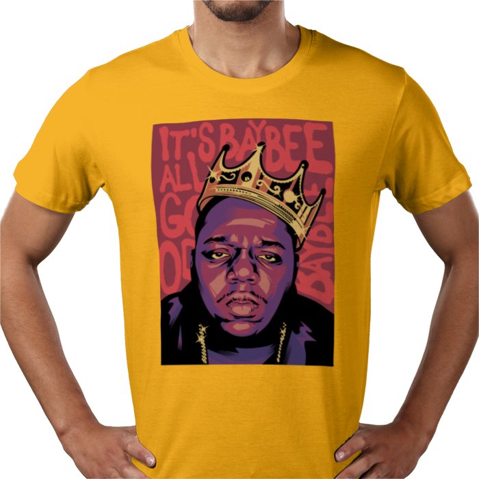 Biggie - King Crowned Art Style T-Shirt