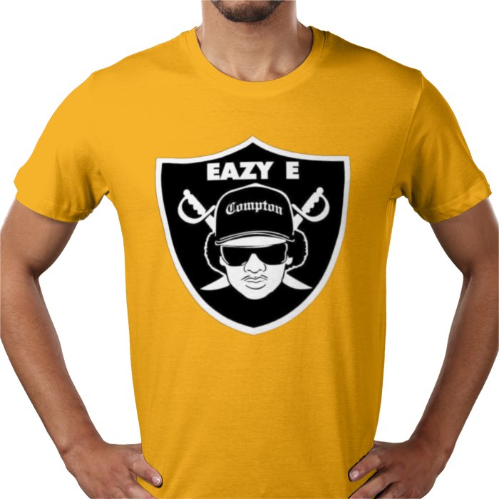 Eazy E - Raiders Badge T-Shirt