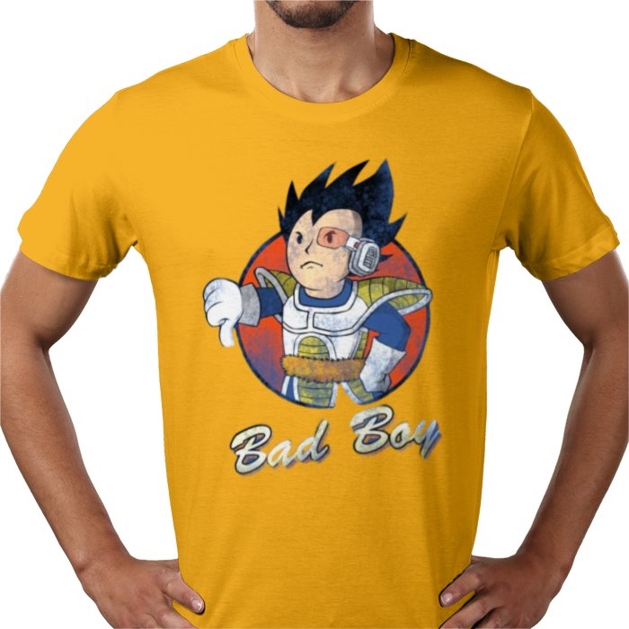 Dragonball Z & Fallout - Vegeta Bad Boy T-shirt