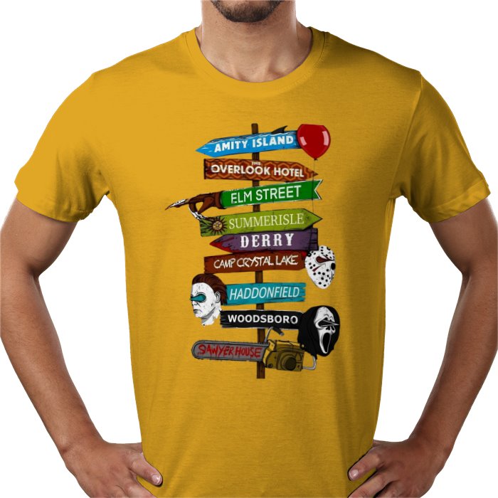 Horror Signs T Shirt