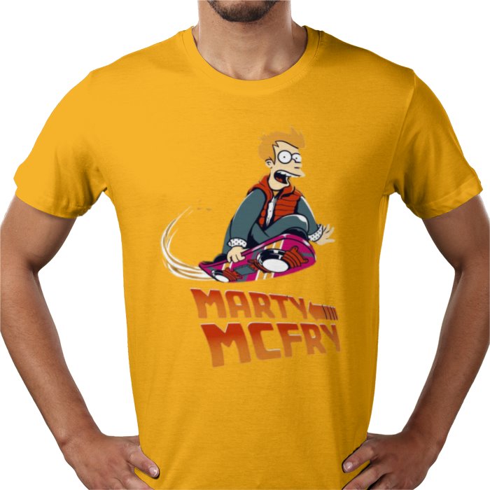 Futurama x Back To The Future - Marty McFry T-shirt