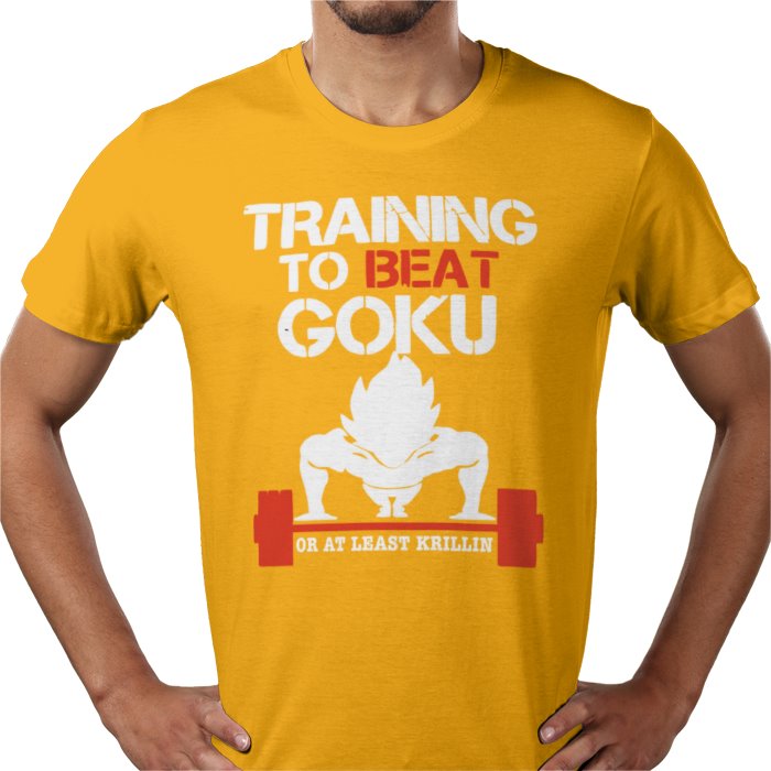 Dragonball Z - Training To Beat Goku T-shirt