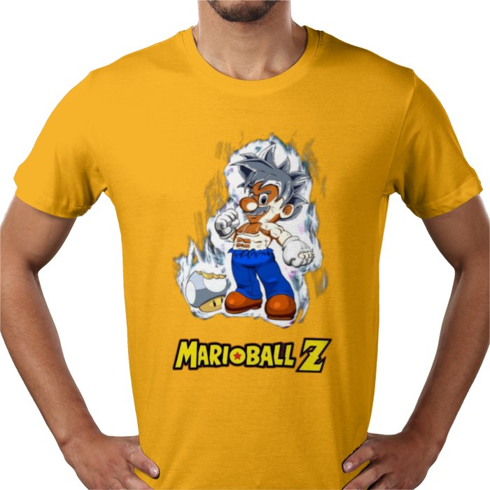 Super Mario x Dragonball Z - Ultra Instinct Mario T-shirt
