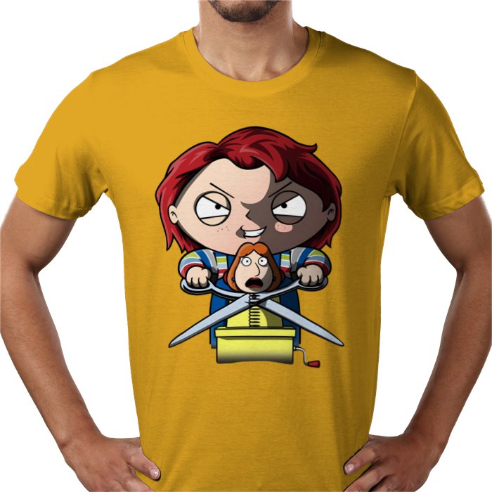 Family Guy x Chucky Parody T-Shirt