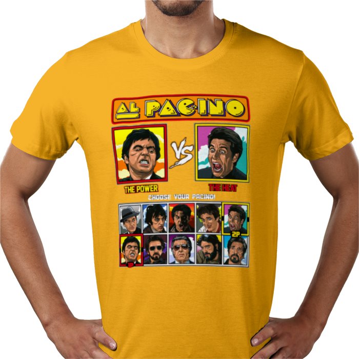 Al Pacino - Scarface VS Heat T-shirt