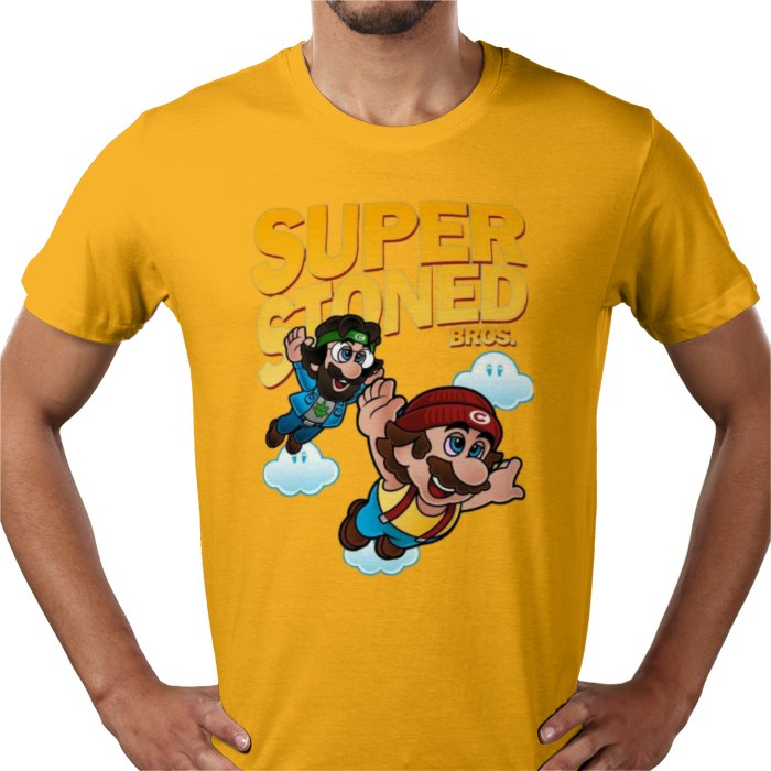 Super Mario Bro's x Cheech & Chong - Super Stoned Bros T-shirt