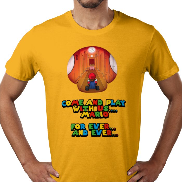 Super Mario x The Shining - Come Play With Us T-shirt