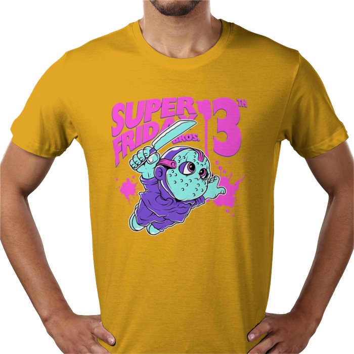 Friday 13th x Super Mario Bros - Super Friday 13th T Shirt