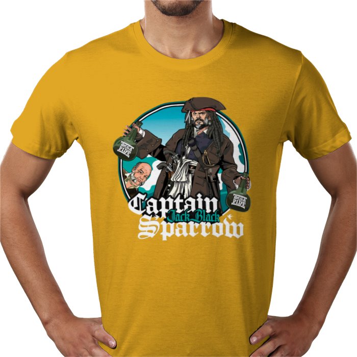 Jack Black x Pirates Of The Caribbean — Captain Jack Black Sparrow T-Shirt