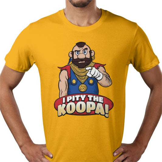 Super Mario x The A Team - I Pity The Koopa T-shirt