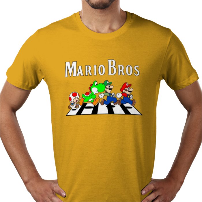 Super Mario Bros x The Beatles — Abbey Road Bros T-Shirt