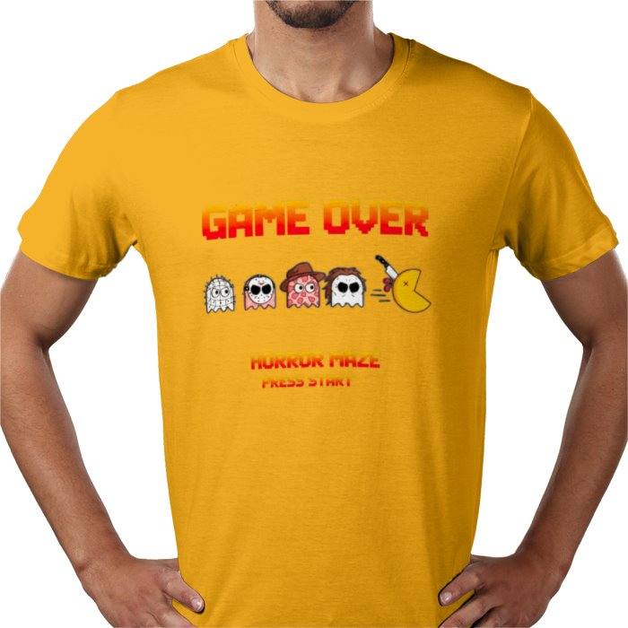 Pacman x Horror Movies - Horror Mashup T-shirt