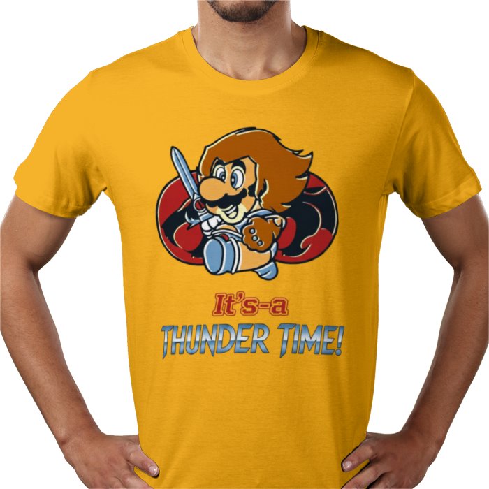 Super Mario x Thundercats - It's-a Thunder Time! T-shirt