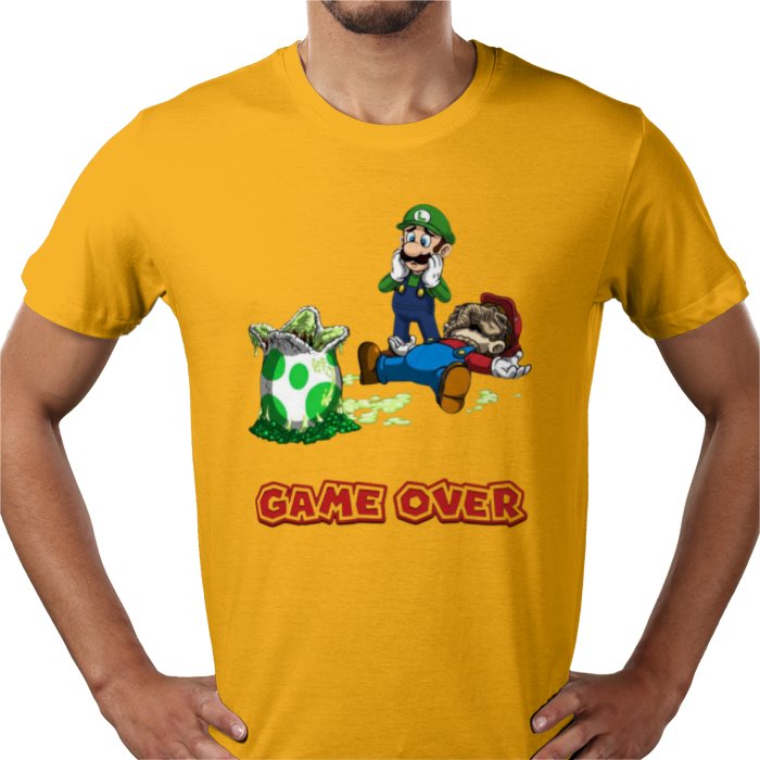 Super Mario x Aliens - Xeno Egg Game Over T-shirt
