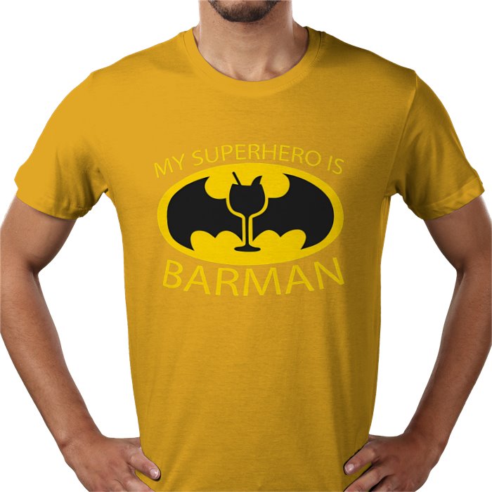 My Superhero Is Barman T-shirt