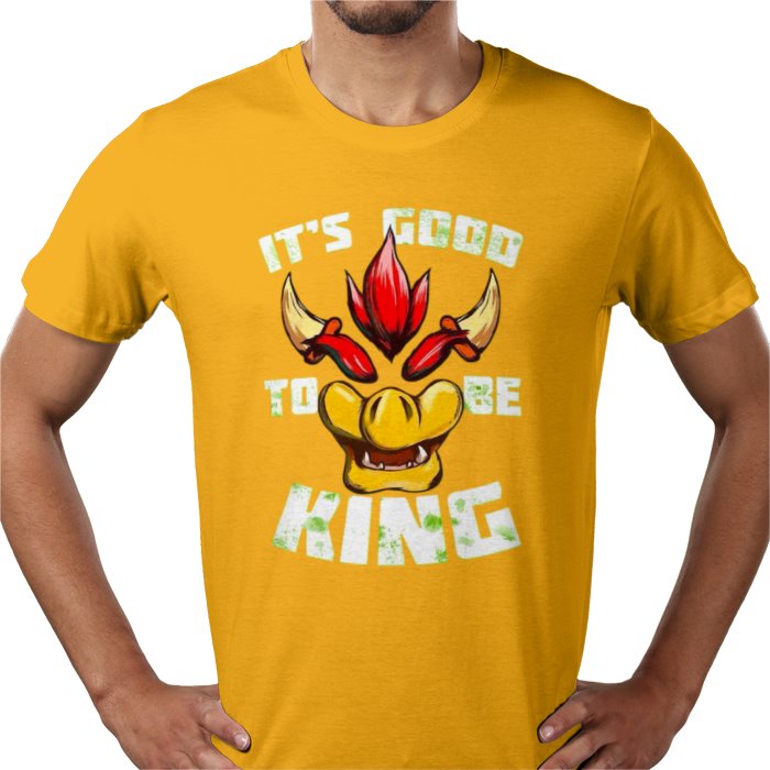 Super Mario Bro's - Its Good To Be King T-shirt