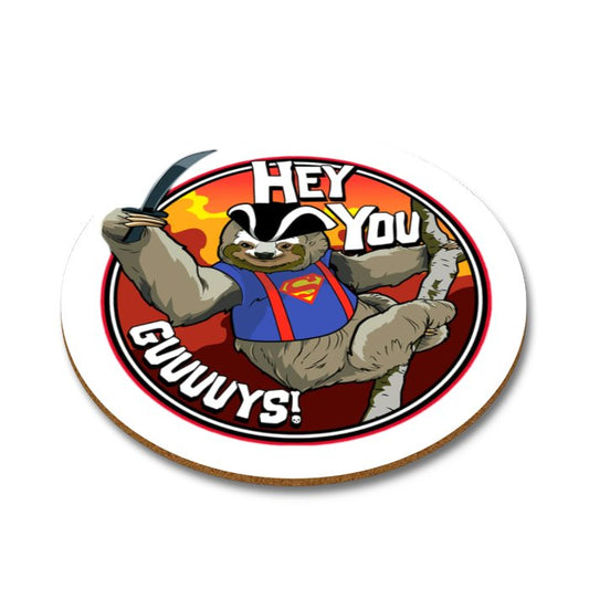 Goonies Sloth Round Coasters