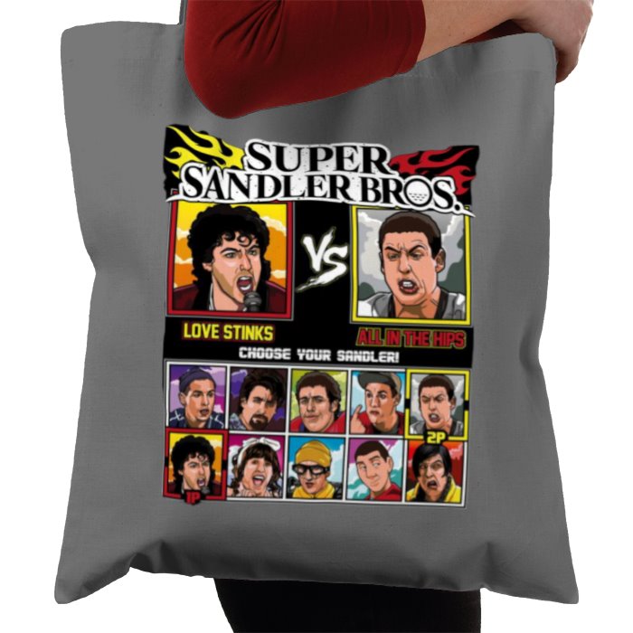 Super Smash Bro's & Adam Sandler - Super Sandler Bro's Tote Bag