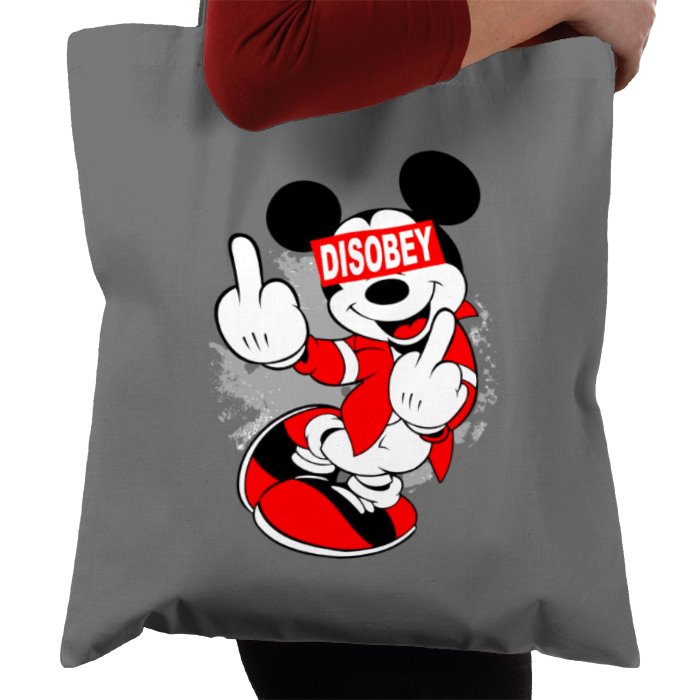 Mickey Mouse - Disobey Tote Bag